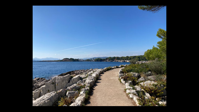 Sentier des douaniers au Cap d'Antibes